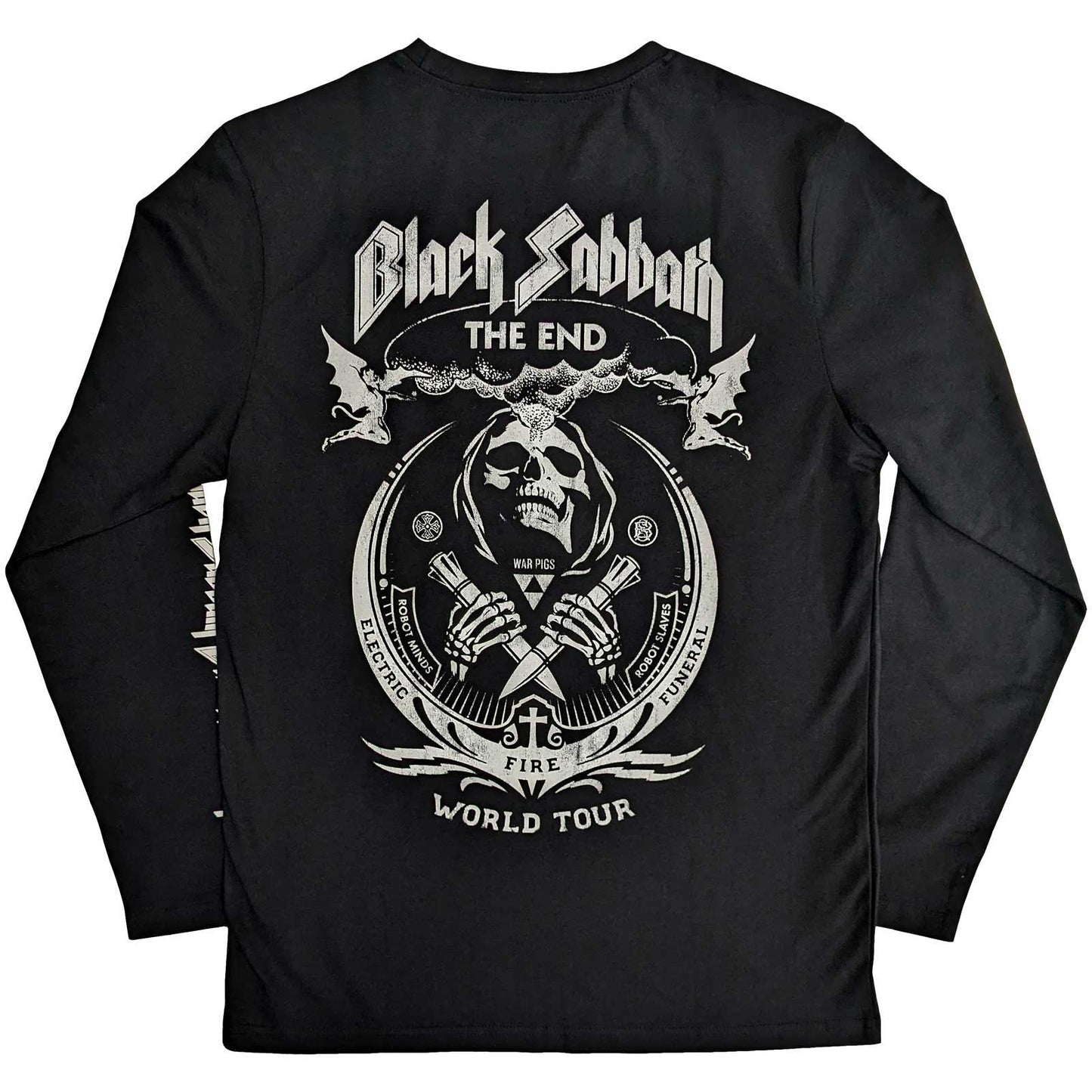 BLACK SABBATH - THE END MUSHROOM CLOUD Long Sleeve Shirt