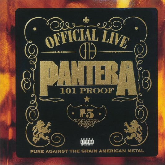 PANTERA - OFFICIAL LIVE:101 PROOF 2LP