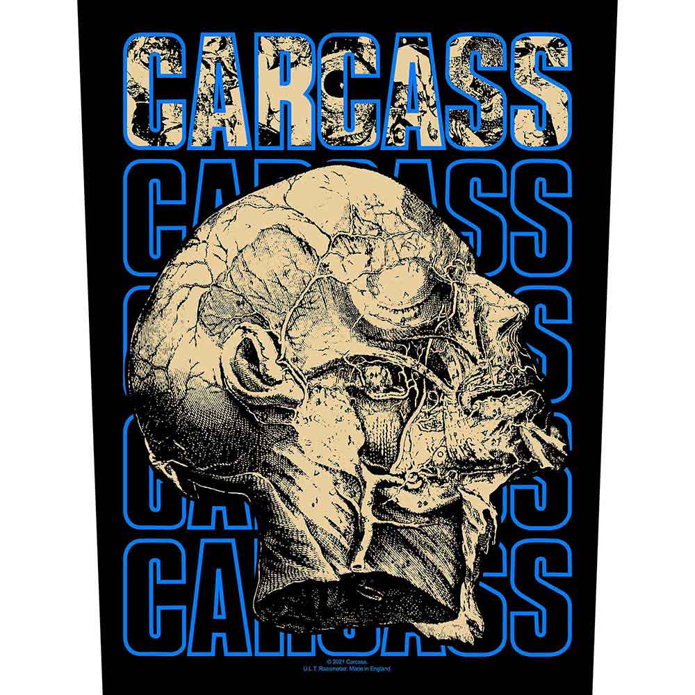 PATCH - Carcass Necro Head Back Patch
