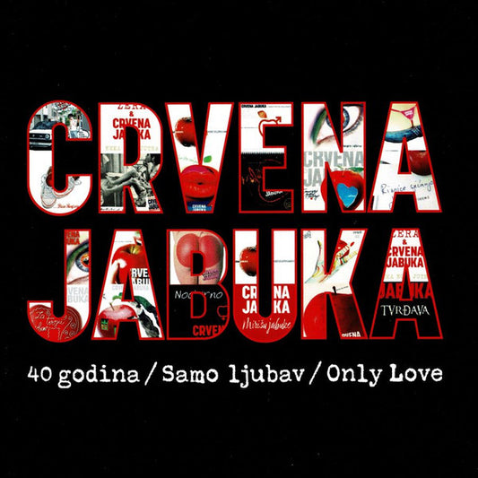 CRVENA JABUKA - 40 Godina, only love 2CD