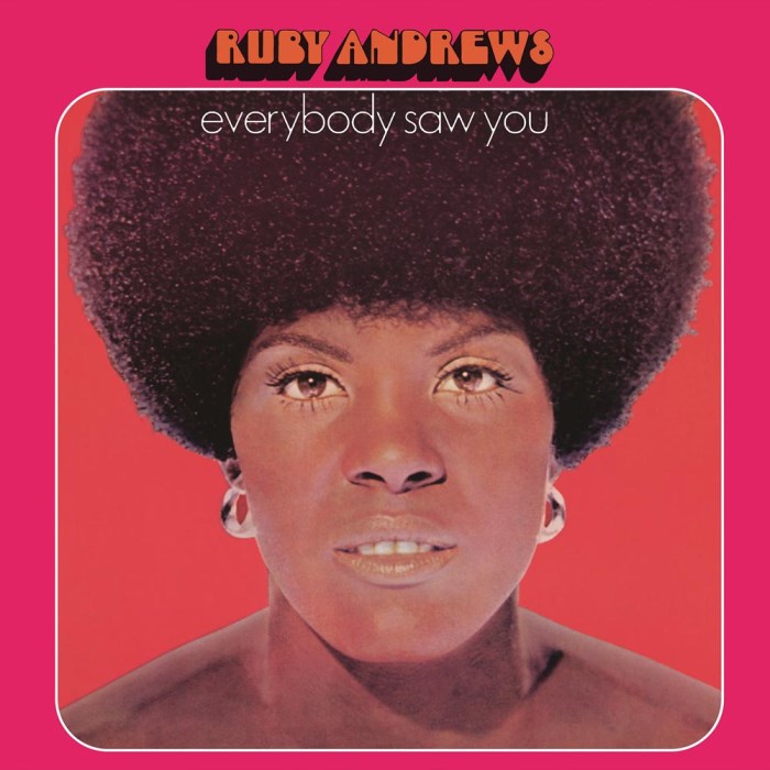 RUBY ANDREWS - Everybody Saw You - LP