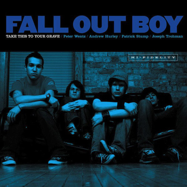 FALL OUT BOY - TAKE THIS TO YOUR GRAVE LP (Silver Vinyl)