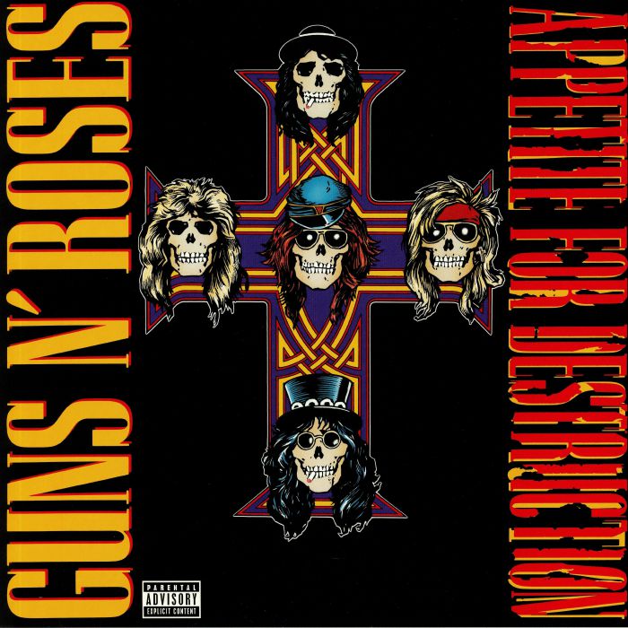 GUNS N' ROSES - Appetite For Destruction LP