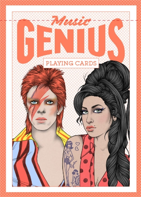 Music Genius Playing Cards - Muzičke karte za igranje