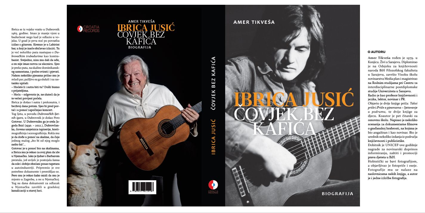 BOOK / IBRICA JUSIĆ - Čovjek bez kafića