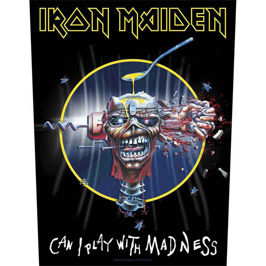 PATCH - Iron Maiden Can I Play With Madness Back Patch