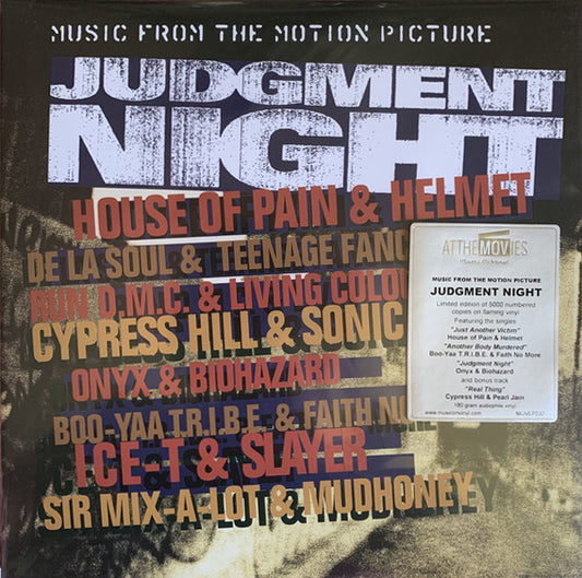 SOUNDTRACK - JUDGMENT NIGHT LP (Flaming Vinyl)