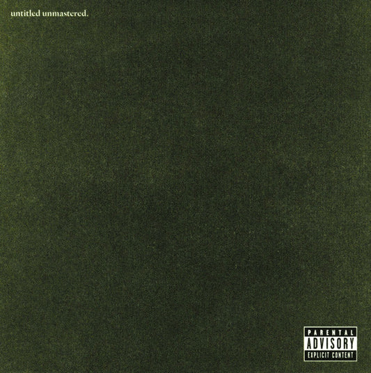 KENDRICK LAMAR - Untitled Unmastered. LP