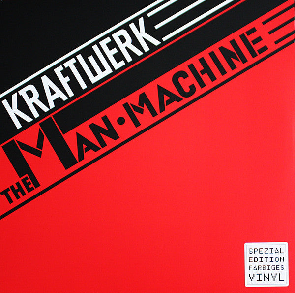 KRAFTWERK - THE MAN MACHINE LP (Red Vinyl)