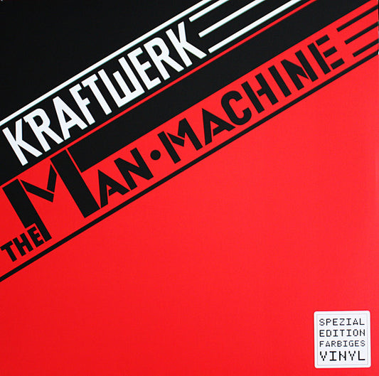 KRAFTWERK - THE MAN MACHINE LP (Red Vinyl)