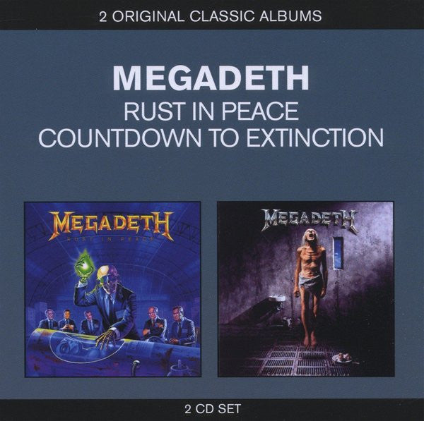 MEGADETH - 2 ORIGINAL CLASSIC ALBUMS 2CD