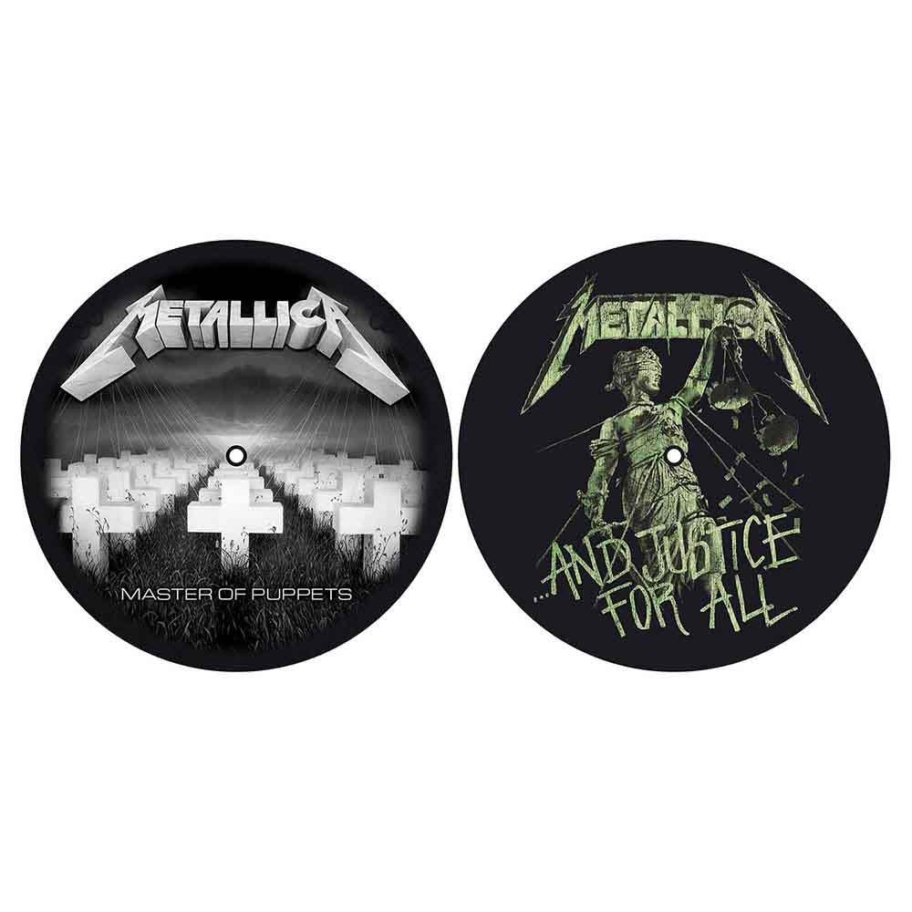 SLIPMAT - Metallica Master Of Puppets/And Justice For All Slipmat Pair