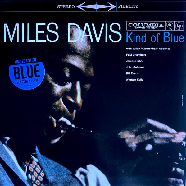 MILES DAVIS - Kind Of Blue LP LTD BLUE