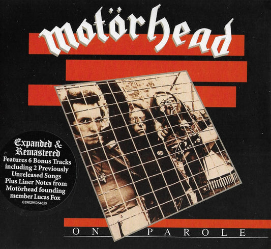 MOTORHEAD - On Parole CD