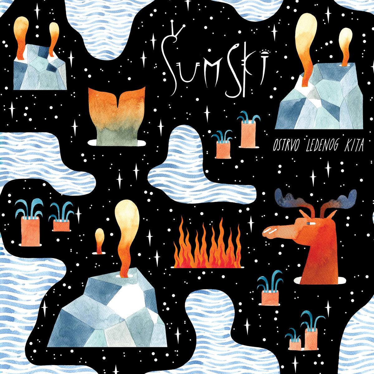 ŠUMSKI - Ostrvo ledenog kita LP