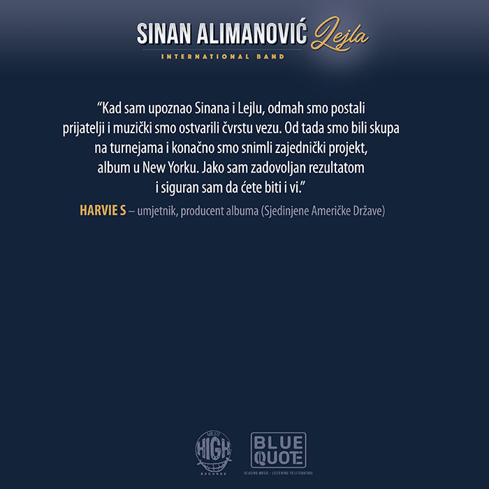 SINAN ALIMANOVIĆ INTERNATIONAL BAND - Lejla CD