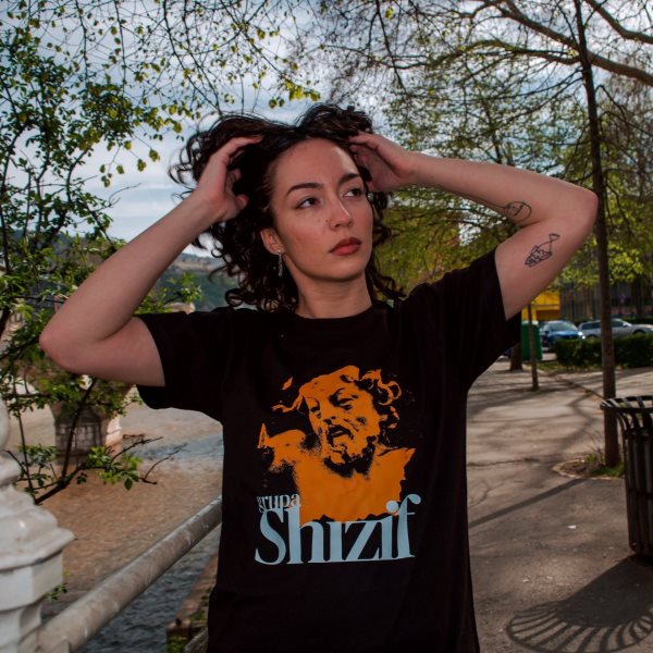 SHIZIF - Majica T-Shirt ŽUTI VIZUAL