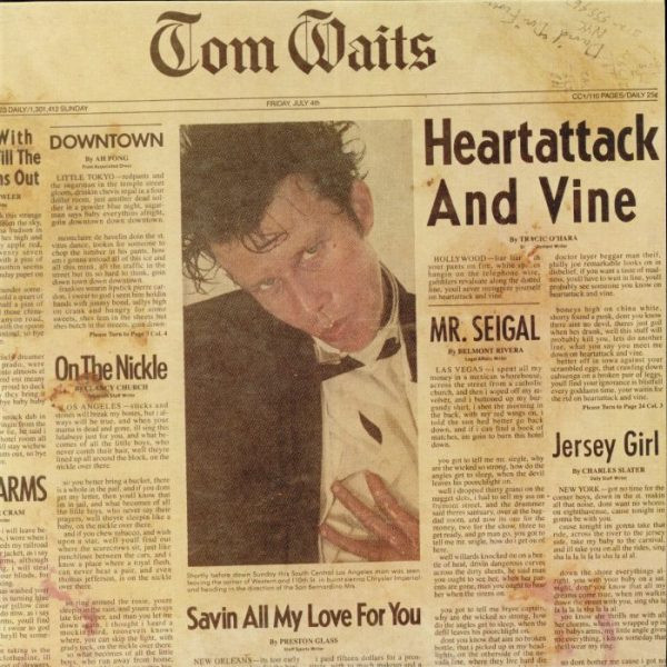TOM WAITS - HEARTATTACK AND VINE LP (Colored Vinyl)