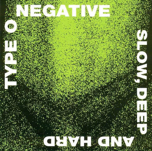 TYPE O NEGATIVE - SLOW DEEP AND HARD 2LP (Green Black Mix Vinyl)