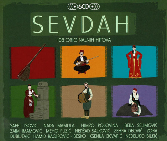 RAZNI - Sevdah 108 originalnih hitova 6CD