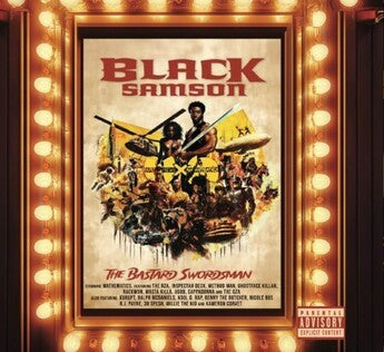 WU TANG X MATHEMATICS - Black Samson bastard swordsman CD