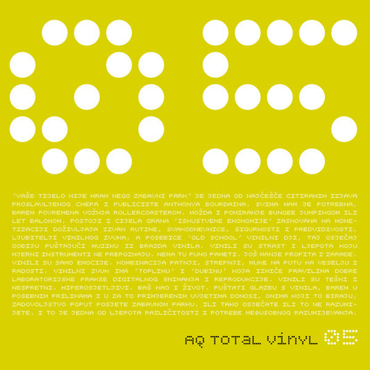 RAZNI IZVOĐAČI - AQ Total Vinyl 05 LP
