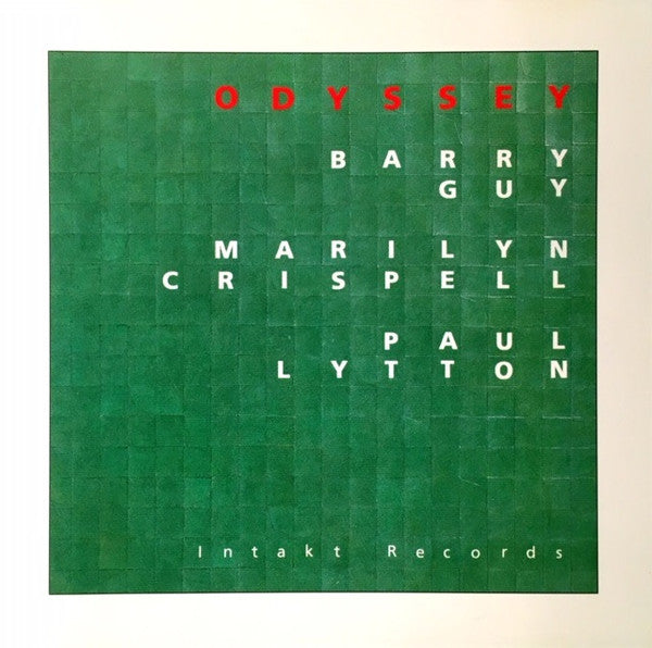 BARRY GUY / MARILYN CRISPELL / PAUL LYTTON - Odyssey CD