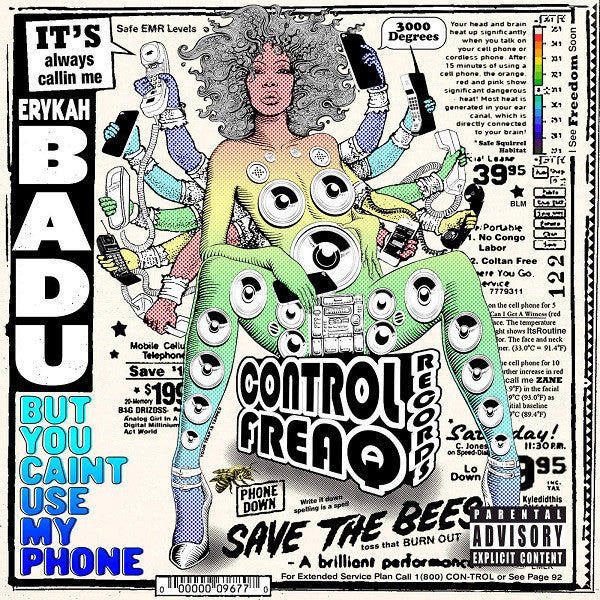 ERYKAH BADU - But You Caint Use My Phone LP (Purple)