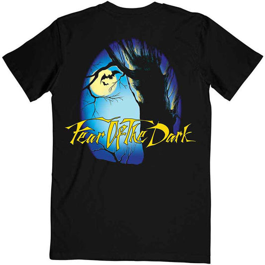 TSHIRT - Iron Maiden Fear of the Dark Oval Eddie Moon