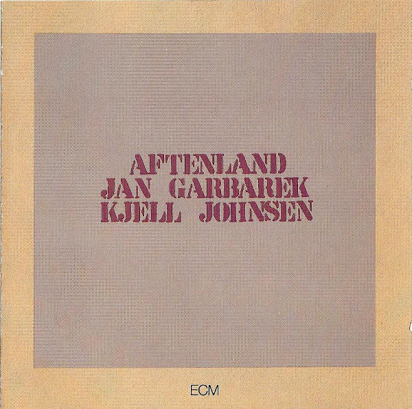 JAN GARBAREK - Aftenland CD