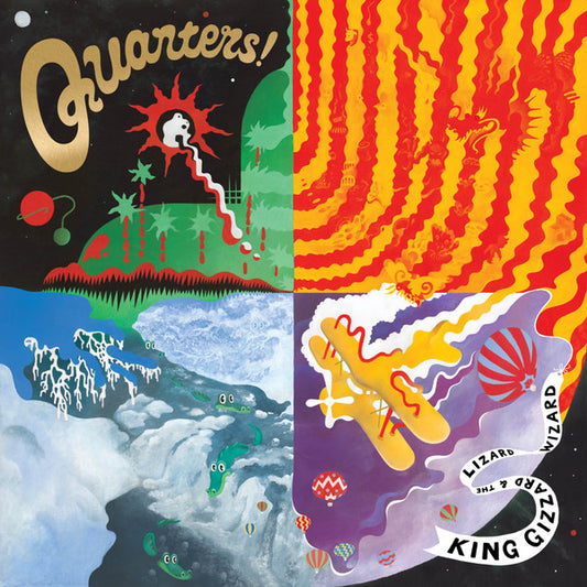 KING GIZZARD & LIZARD WIZARD - Quarters 2LP