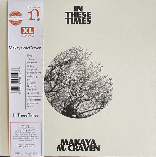 MAKAYA McCRAVEN - In These Times LP WHITE