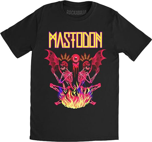 MASTODON - DOUBLE BRIMSTONE NEON T-Shirt