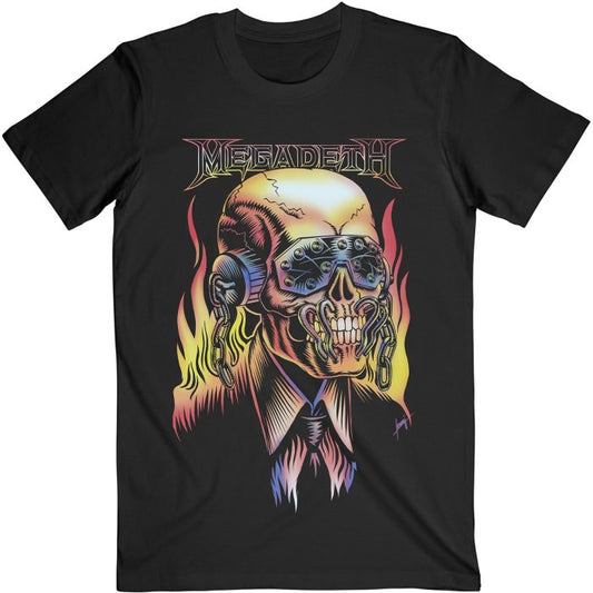 MEGADETH - FLAMING VIC T-Shirt