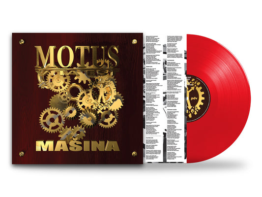 MOTUS VITA EST - Mašina LP (Transparent Red Vinyl)