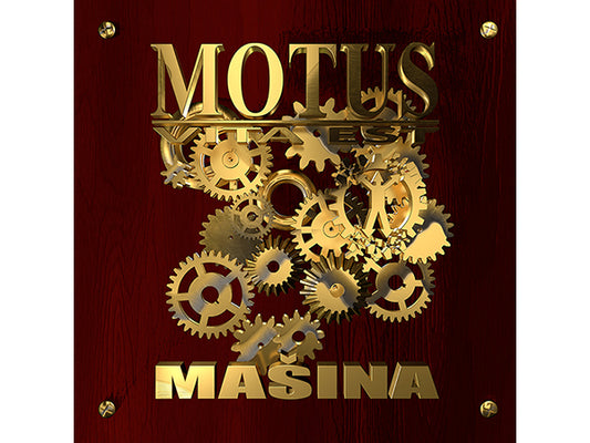MOTUS VITA EST - Mašina LP (Transparent Red Vinyl)