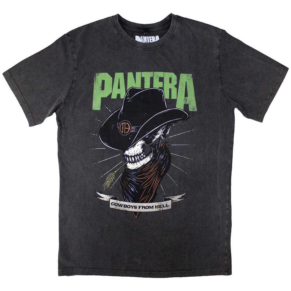 T-SHIRT - Pantera Skeleton Cowboy