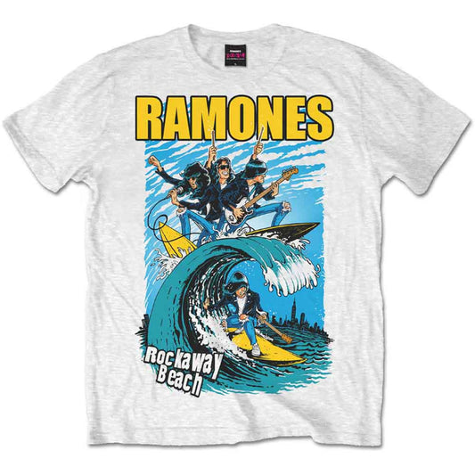 T-SHIRT - Ramones "Rockaway Beach"