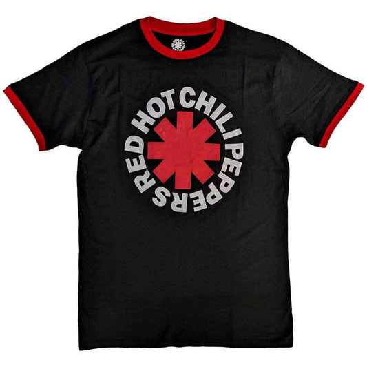 T-SHIRT - Red Hot Chili Peppers "Classic Asterisk" Ringer
