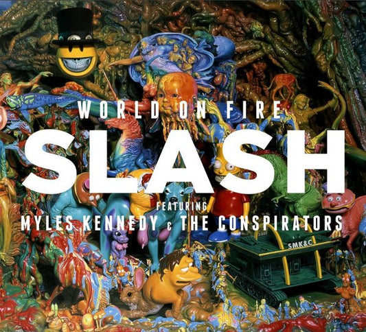 SLASH feat. MYLES KENNEDY & THE CONSPIRATORS - World On Fire 2LP