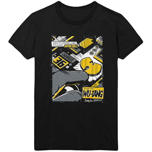 T-SHIRT - Wu Tang Clan Invincible Uni BL:  M