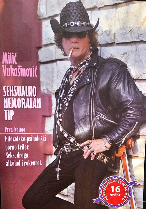BOOK / MILIĆ VUKAŠINOVIĆ - Seksualno nemoralan tip