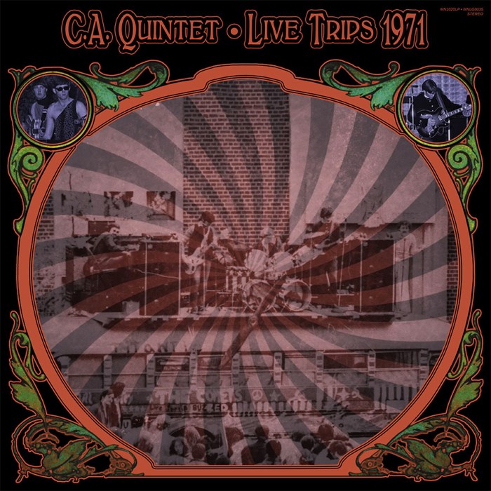 C.A. QUINTET - Live Trips 1971 LP