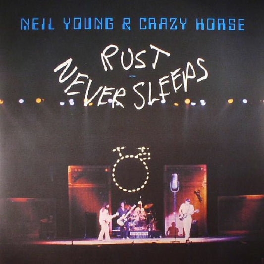 NEIL YOUNG & CRAZY HORSE - RUST NEVER SLEEPS LP