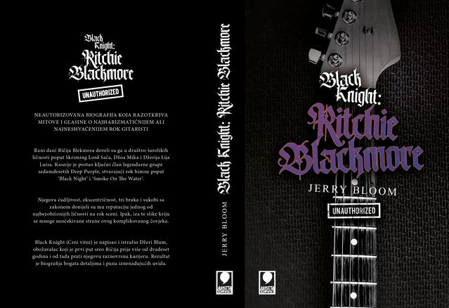 JERRY BLOOM - Black Knight: Ritchie Blackmore BOOK