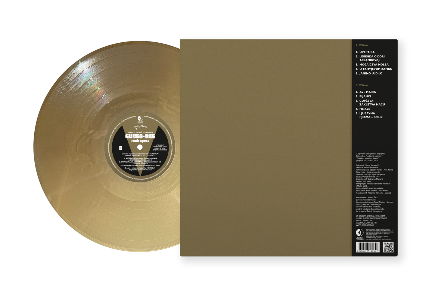 KRAJAČ / METIKOŠ / PROHASKA - Gubec Beg - Rock opera LP