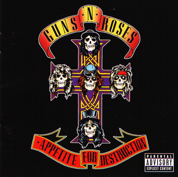 GUNS N' ROSES - Appetite For Destruction CD
