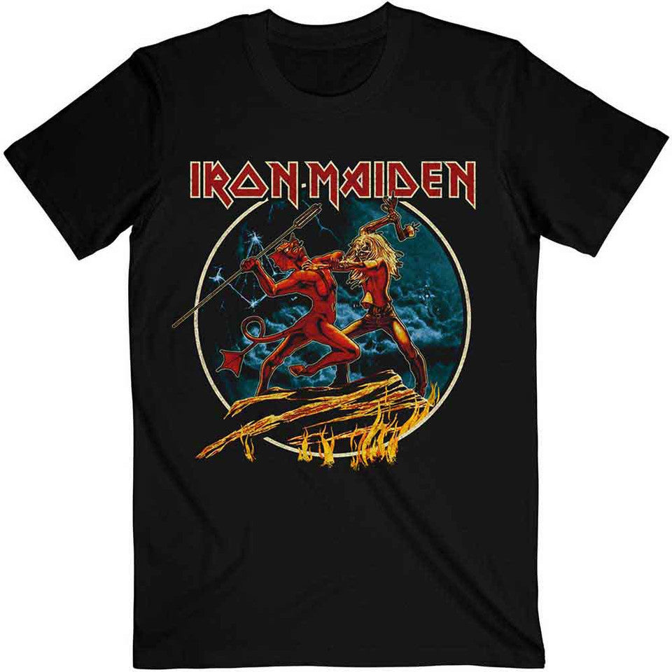T-SHIRT - Iron Maiden Run To The Hills Circular
