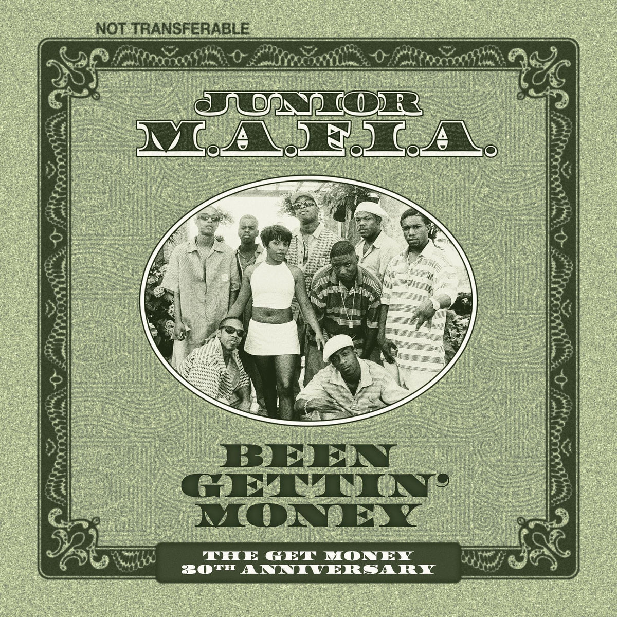 JUNIOR MAFIA - Been Gettin' Money LP (Green)