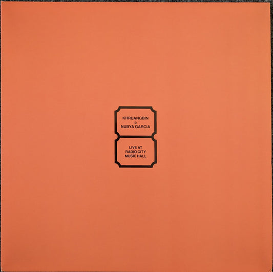 KHRUANGBIN & NUBYA GARCIA - Live At Radio City LP